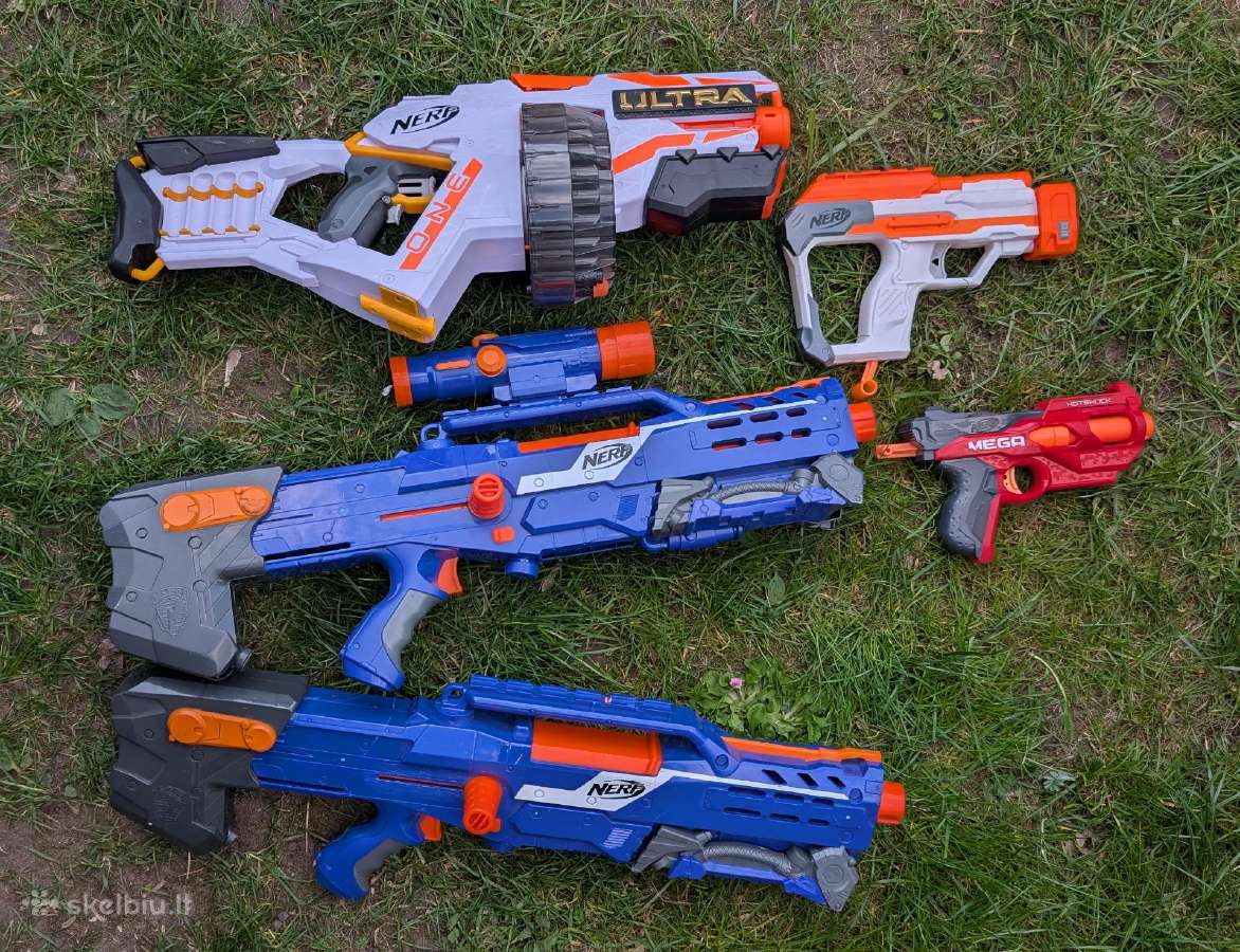 Nerf žaisliniai šautuvai