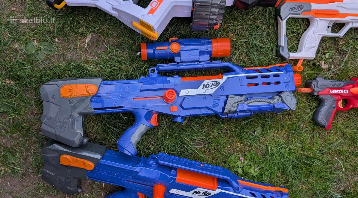Nerf žaisliniai šautuvai - nuotraukos Nr. 3