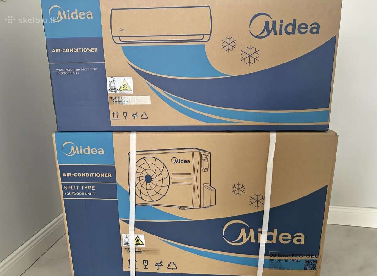 Midea oras-oras neišpakuoti, nauji