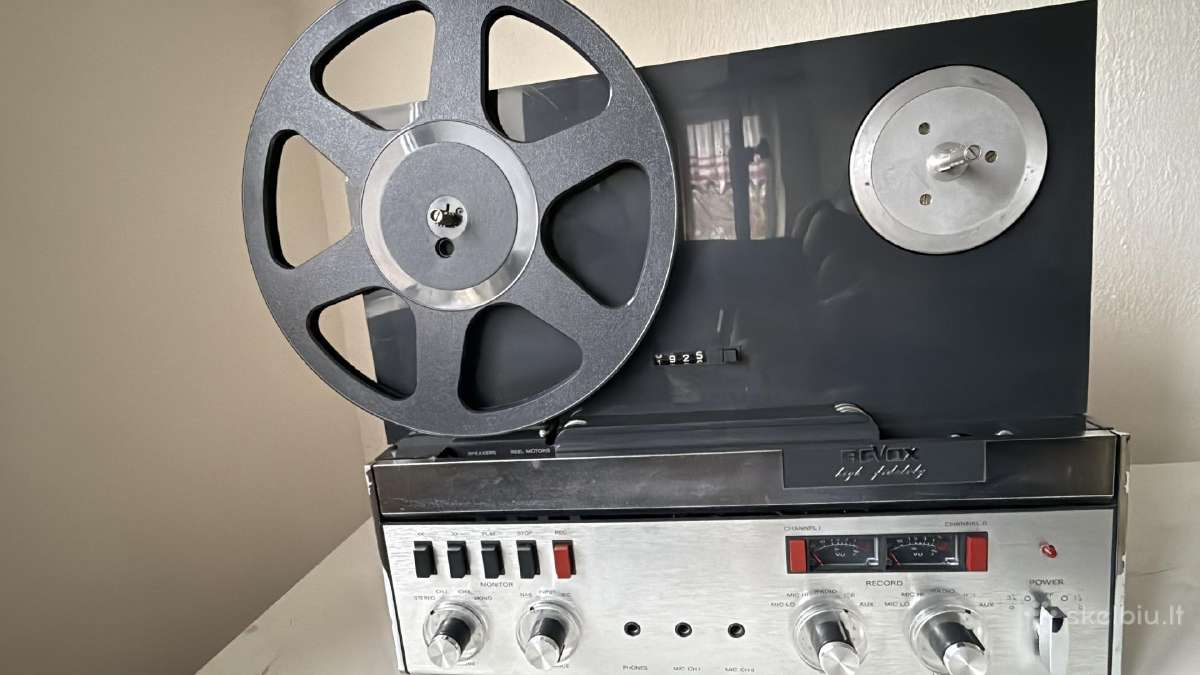 Juostinis magnetofonas Revox A77 - nuotraukos Nr. 2
