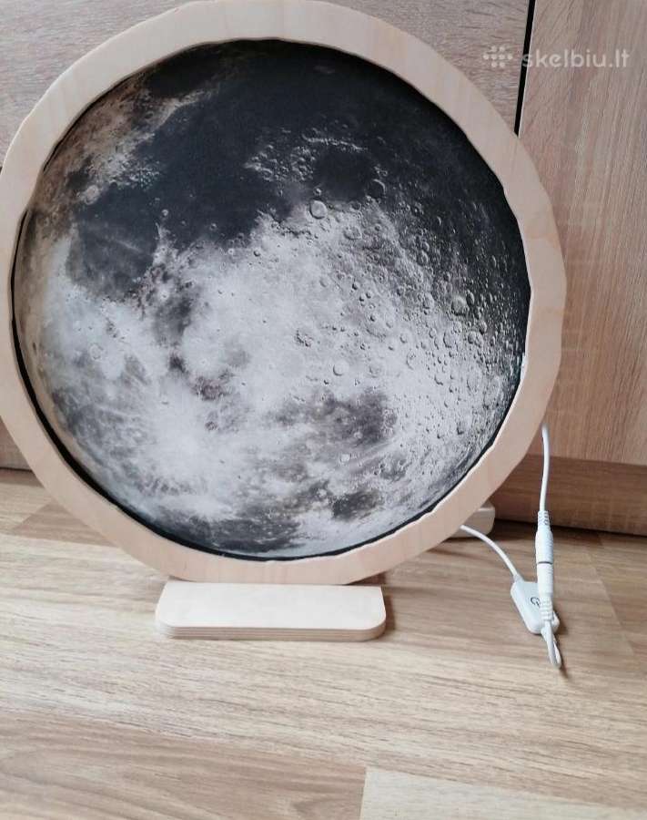 Šviestuvas mėnulis 40cm - nuotraukos Nr. 2