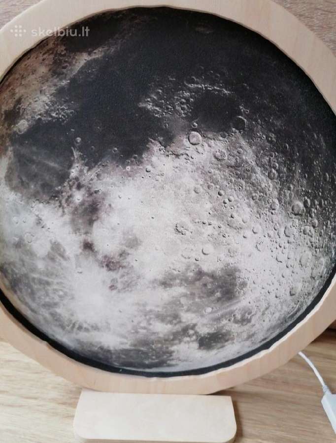 Šviestuvas mėnulis 40cm - nuotraukos Nr. 3