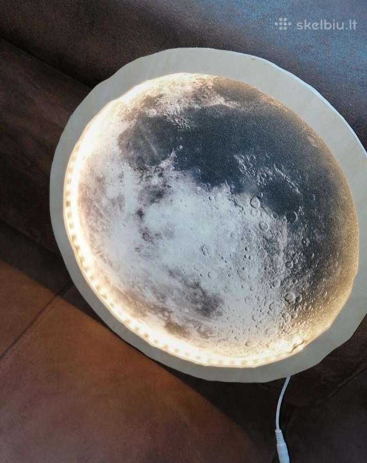 Šviestuvas mėnulis 40cm - nuotraukos Nr. 5