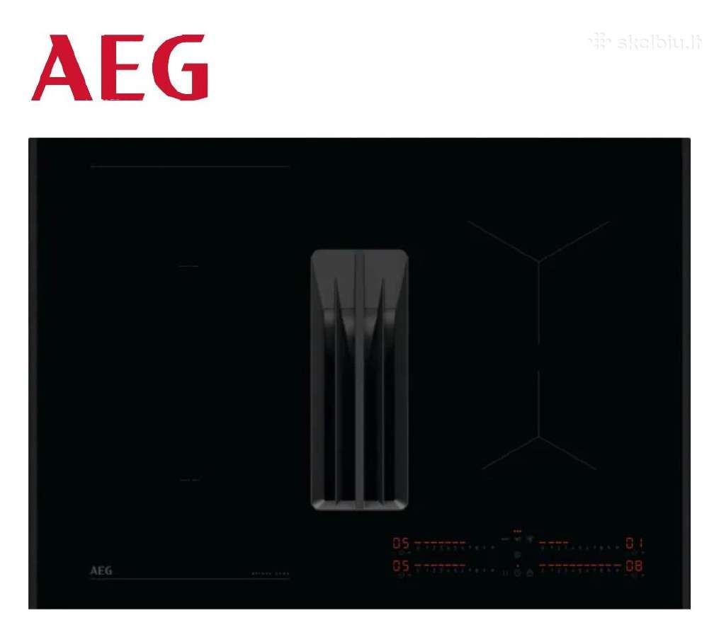Aeg Combo Hob, Black Matt, 70cm