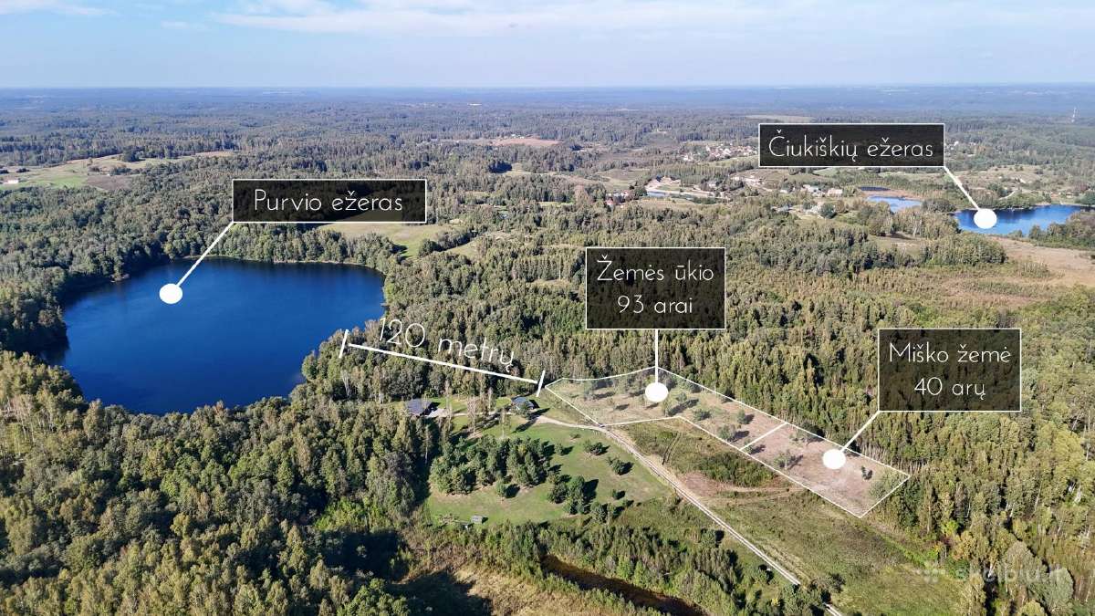 Traku r. Šulininku k, prie ež. 1,23ha investicijai