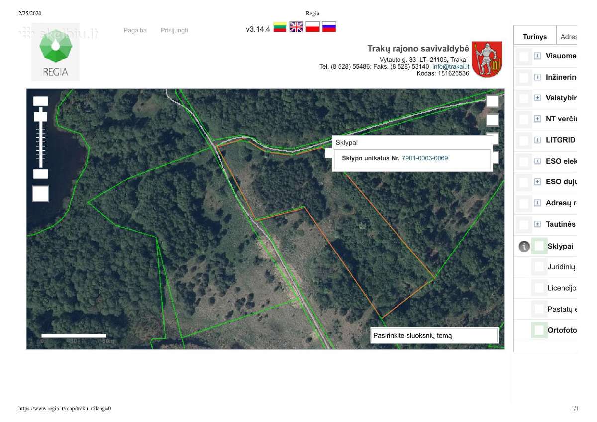 Traku r. Šulininku k, prie ež. 1,23ha investicijai - nuotraukos Nr. 2
