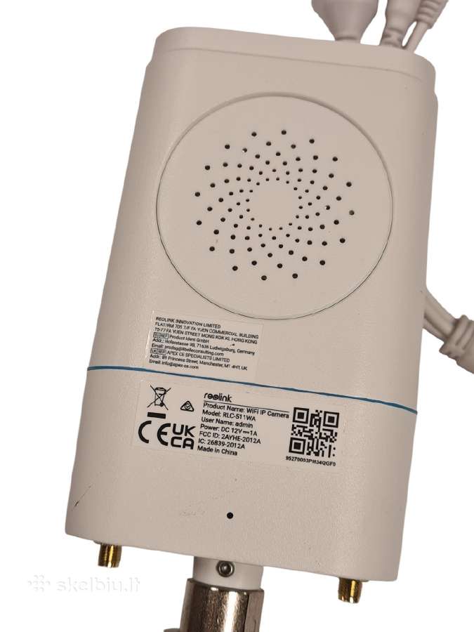 Reolink Rlc-511wa Wi-fi stebėjimo kamera +3 mėn. g - nuotraukos Nr. 8