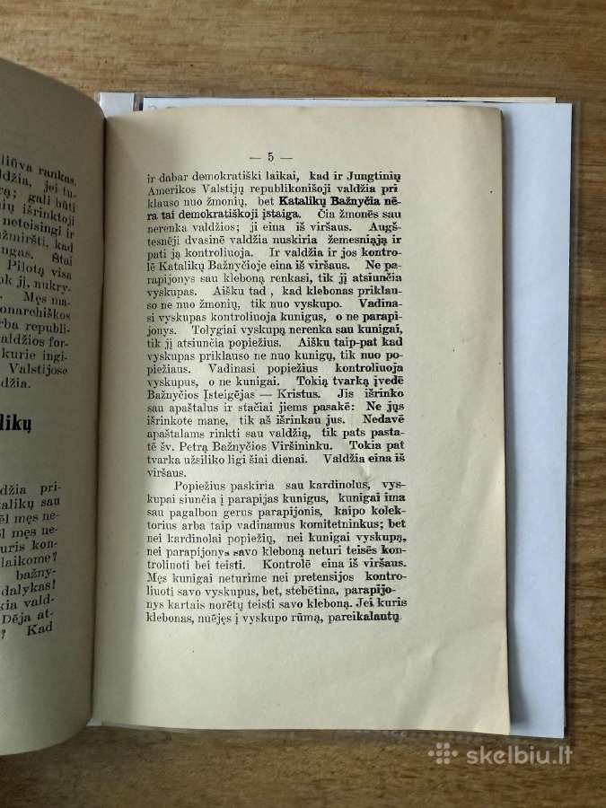 Katalikų Bažnyčia ir demokratizmas 1916 m. - nuotraukos Nr. 4