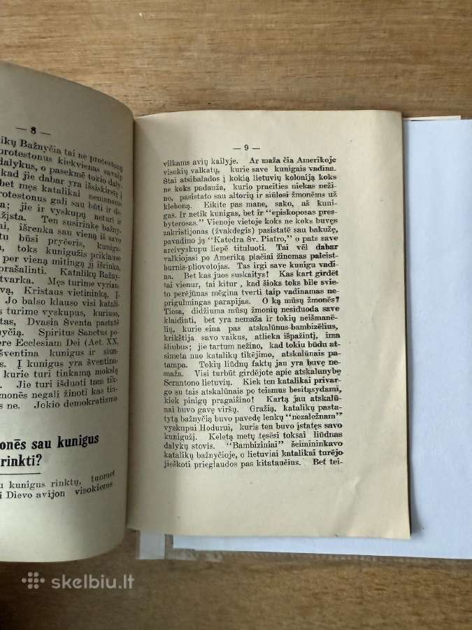 Katalikų Bažnyčia ir demokratizmas 1916 m. - nuotraukos Nr. 5