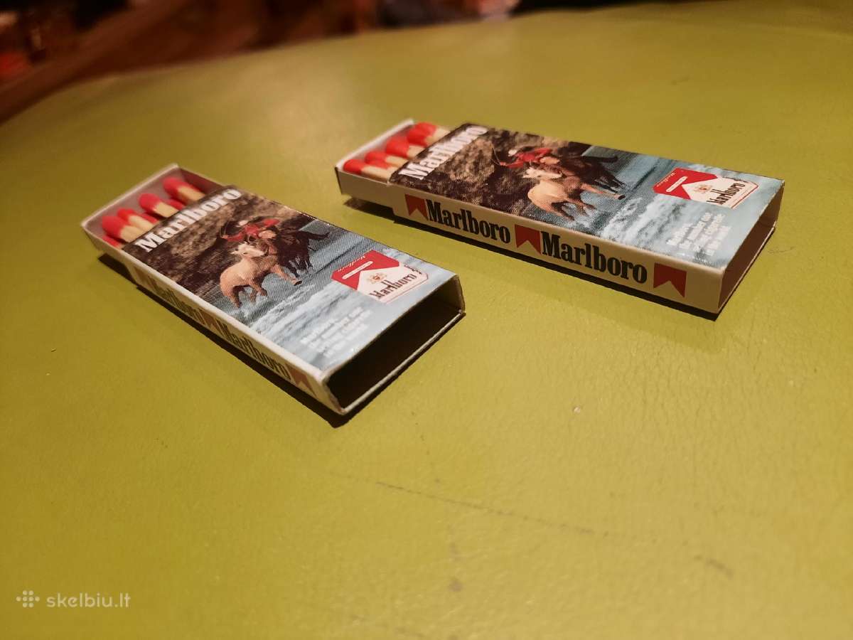 N01_01-07si. Degtukų dėžutės Marlboro + Aviacija - nuotraukos Nr. 3