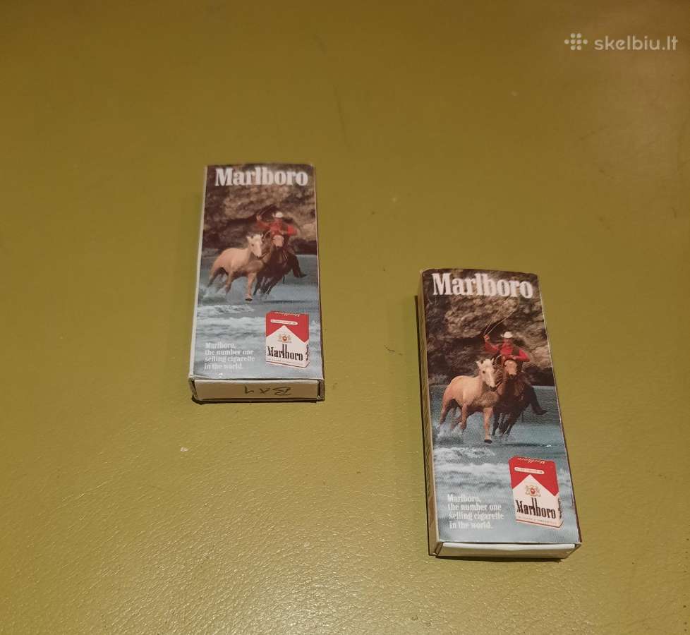 N01_01-07si. Degtukų dėžutės Marlboro + Aviacija - nuotraukos Nr. 4