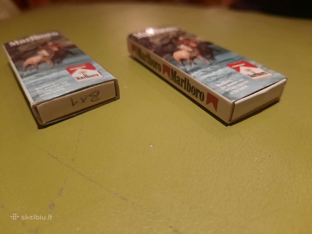 N01_01-07si. Degtukų dėžutės Marlboro + Aviacija - nuotraukos Nr. 5