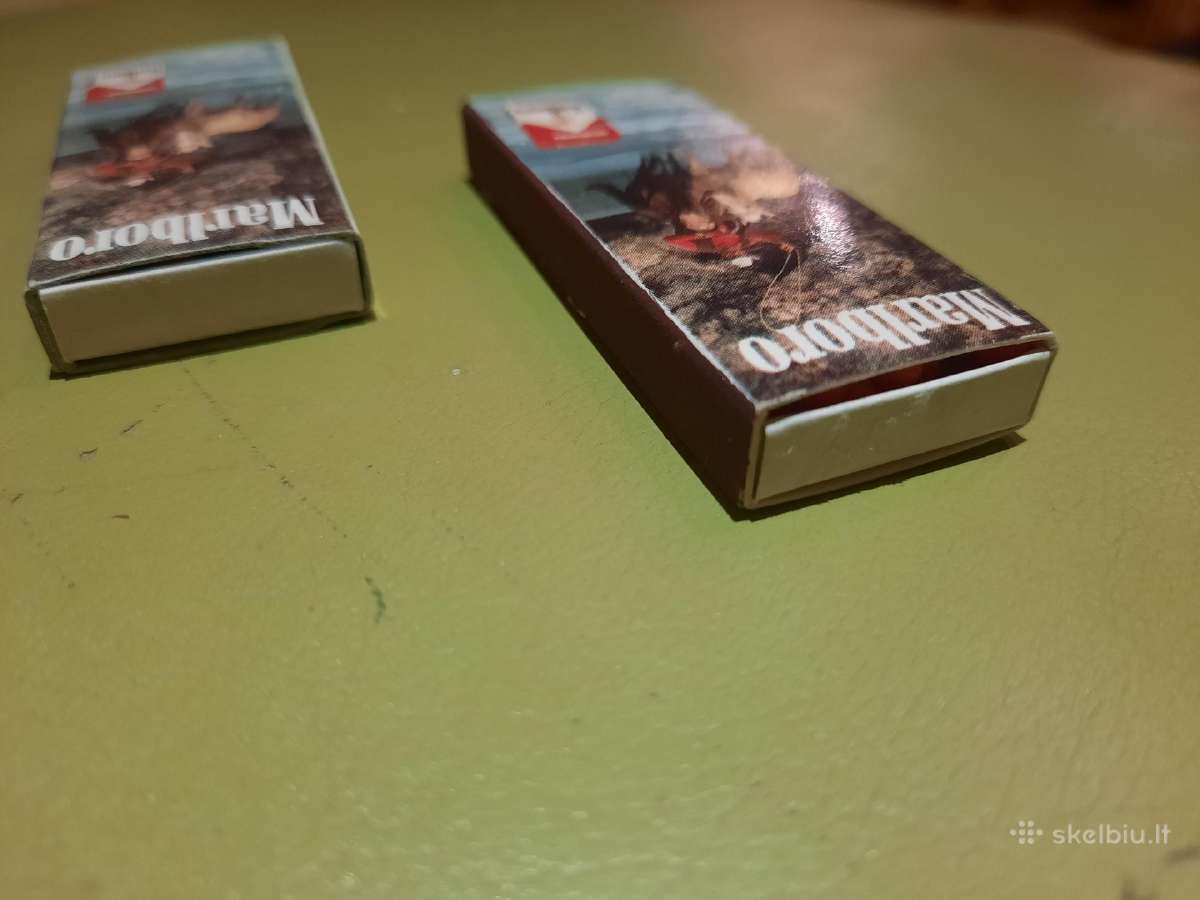 N01_01-07si. Degtukų dėžutės Marlboro + Aviacija - nuotraukos Nr. 6