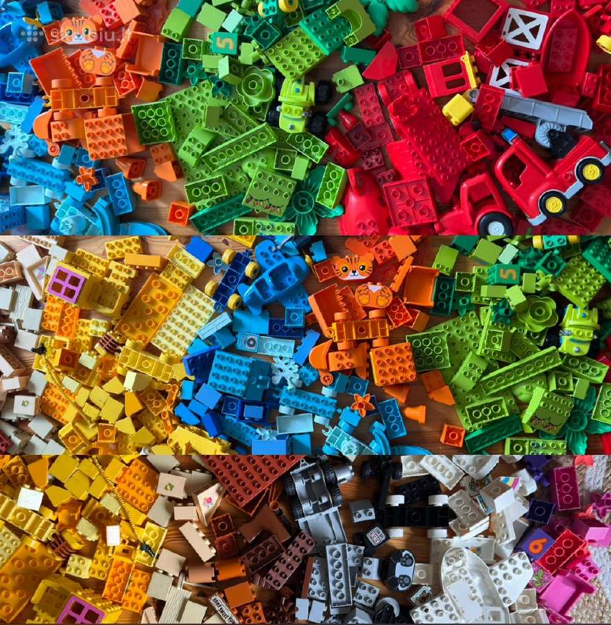 Lego Duplo 450+ vnt - puikios būklės!