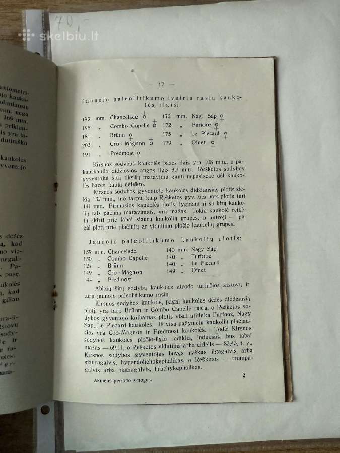 Akmens periodo žmogus Žemaitijoj ir Suvalkijo 1931 - nuotraukos Nr. 6