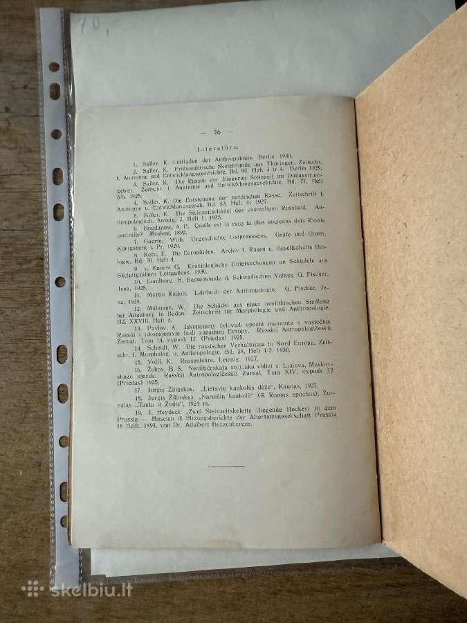 Akmens periodo žmogus Žemaitijoj ir Suvalkijo 1931 - nuotraukos Nr. 8