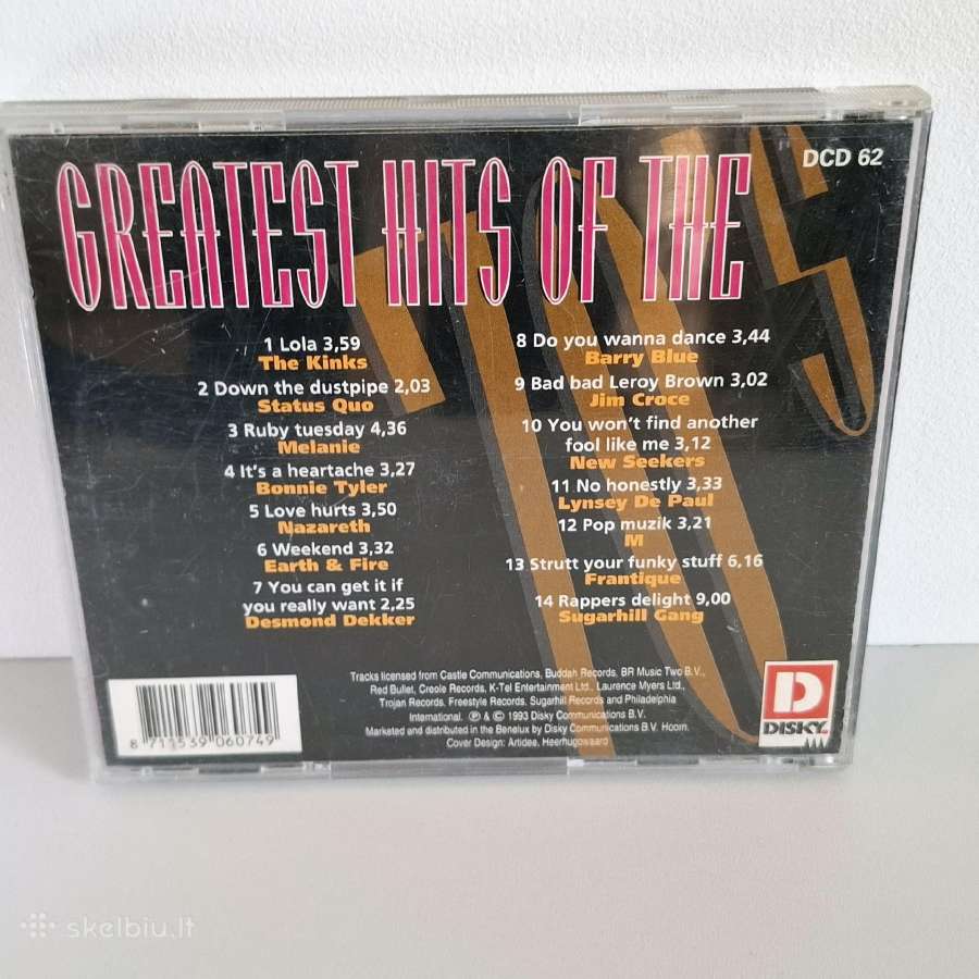 Greatest Hits of the 70's 2 (CD) - nuotraukos Nr. 2