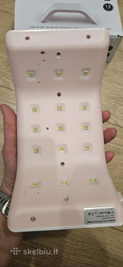 LED Uv lempa nagams - nuotraukos Nr. 3