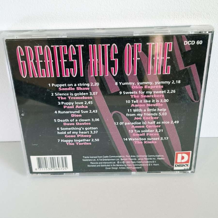 Greatest Hits of the 60's 2 (CD) - nuotraukos Nr. 2