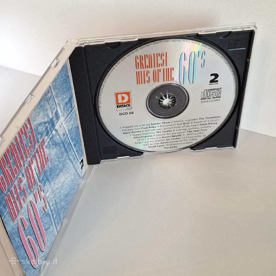 Greatest Hits of the 60's 2 (CD) - nuotraukos Nr. 3