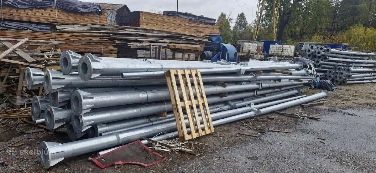 Cinkuotos metalinės atramos - nuotraukos Nr. 2