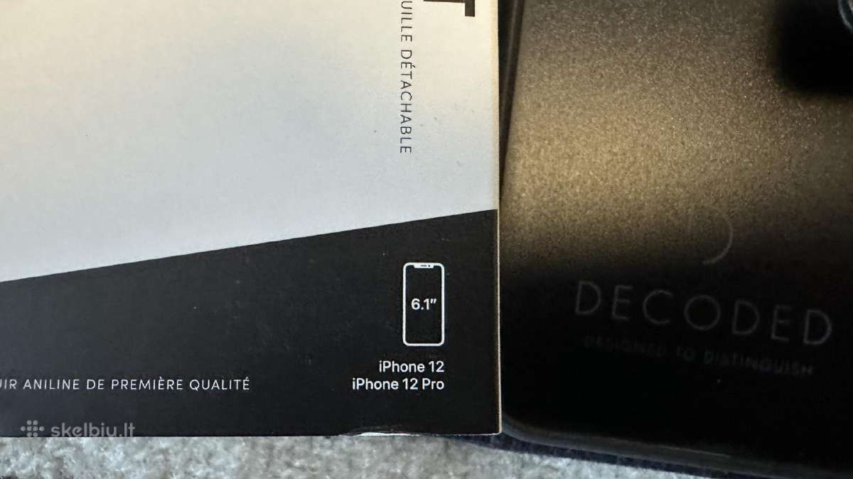 Apple iPhone 12 / 12 pro odiniai dėklai -2 vnt. - nuotraukos Nr. 12