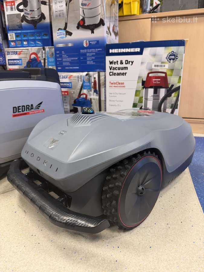 Belaidis vejos robotas Hookii Neomow X, 4000 m²