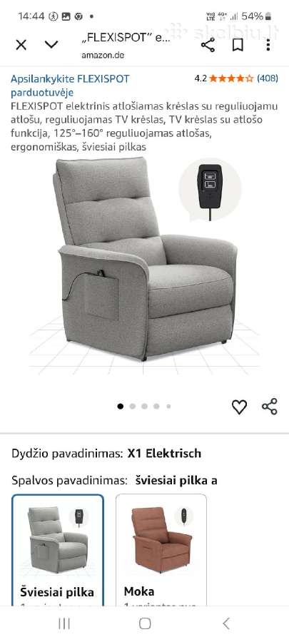 Fotelis - nuotraukos Nr. 5