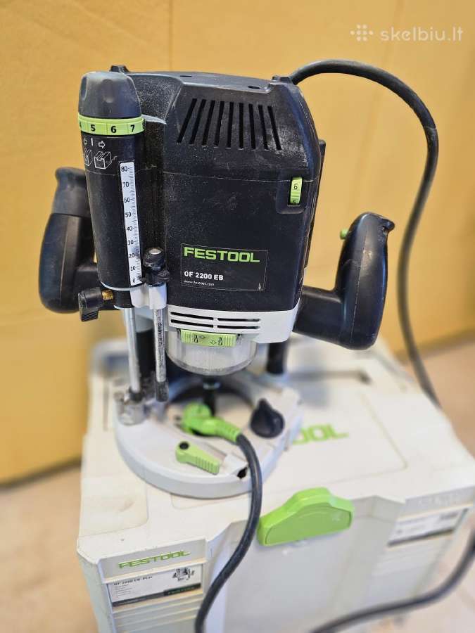 Festool vertikalus frezeris Of2200 Eb- Set - nuotraukos Nr. 3