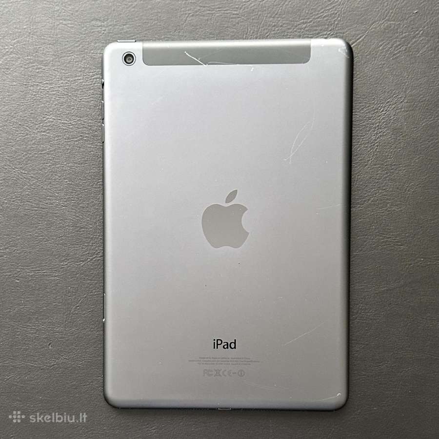 Apple iPad mini 64 GB Lte 7,9 pirma karta. - nuotraukos Nr. 9