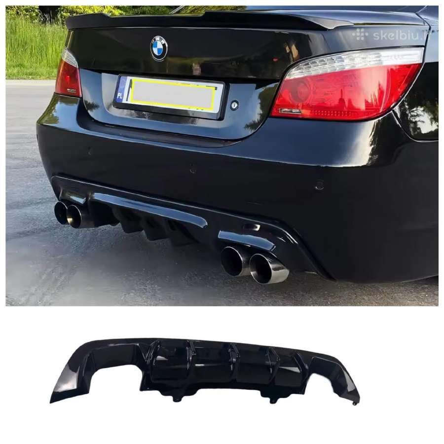 Bmw E60 apdailos, lipas, poslenksciai, tuning LED - nuotraukos Nr. 6