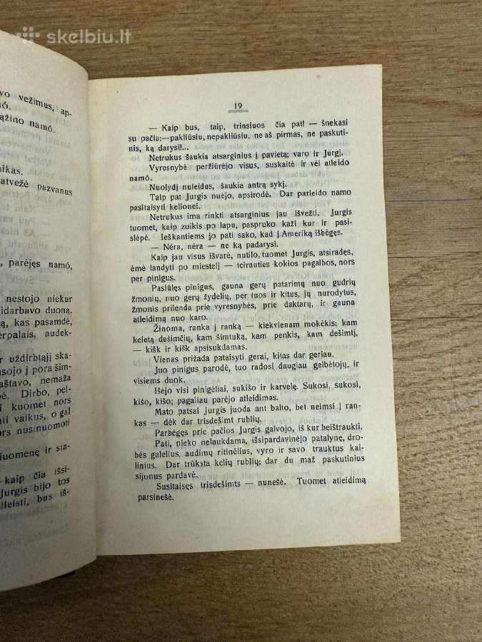 Žemaitės raštai III tomas. 1927m. - nuotraukos Nr. 3