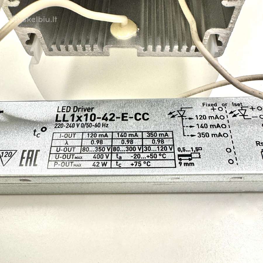 LED šviestuvas, minimalistinio dizaino, 30w 3000k - nuotraukos Nr. 10