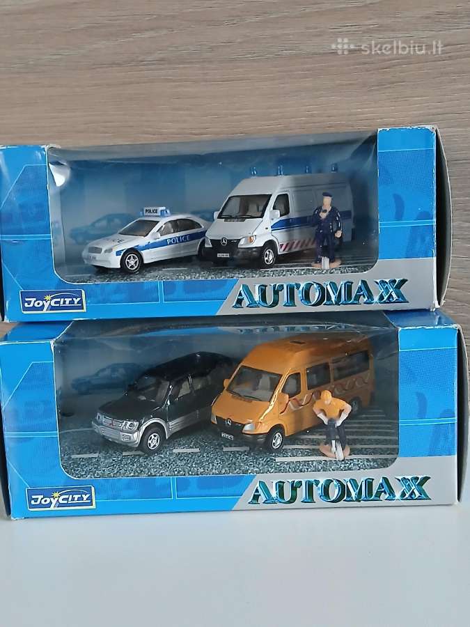 Mersedes ir Mitsubischi pajero irfigurėlės 1:72