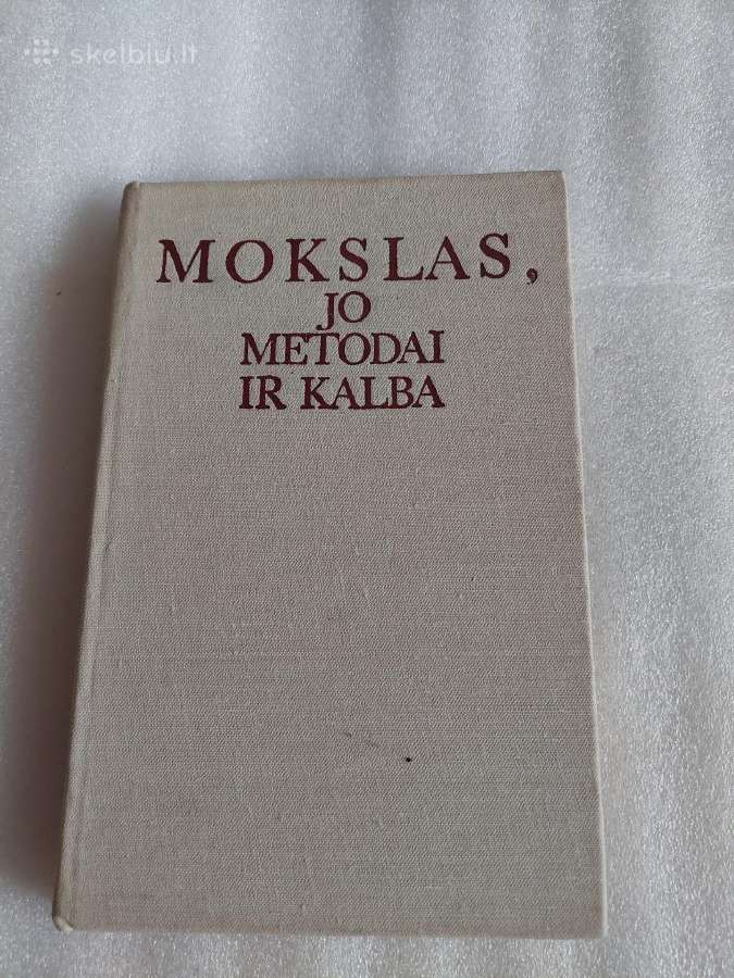 Mokslas, jo metodai ir kalba