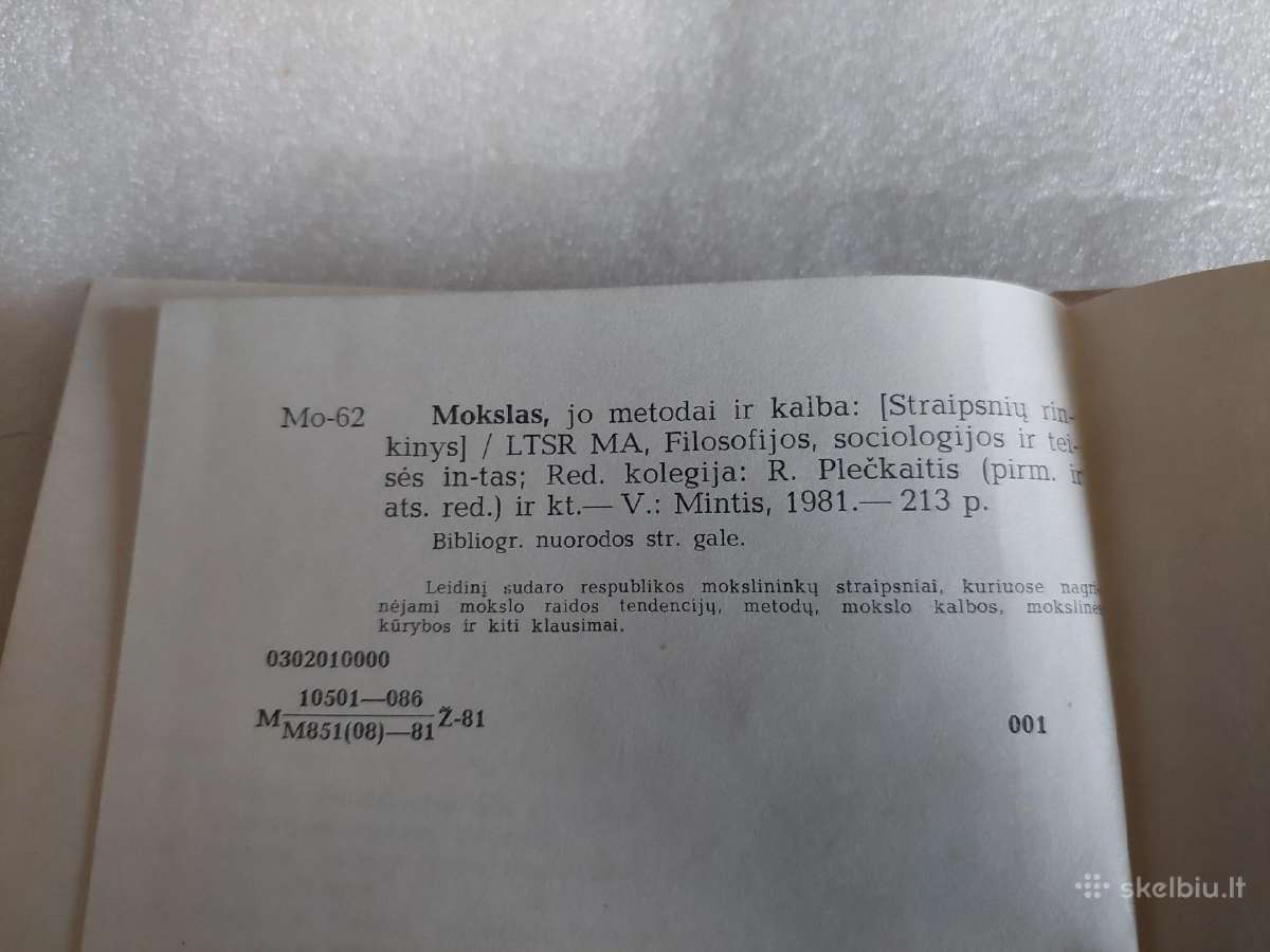 Mokslas, jo metodai ir kalba - nuotraukos Nr. 4
