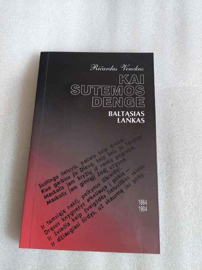 Kai sutemos dengė baltąsias lankas