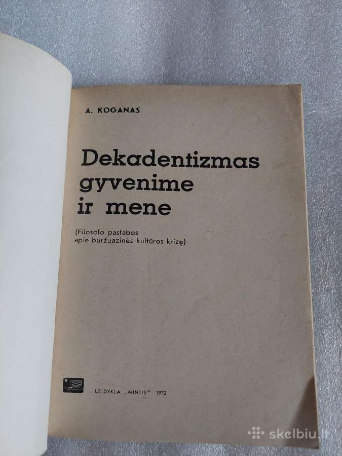 Dekadentizmas gyvenime ir mene - nuotraukos Nr. 2