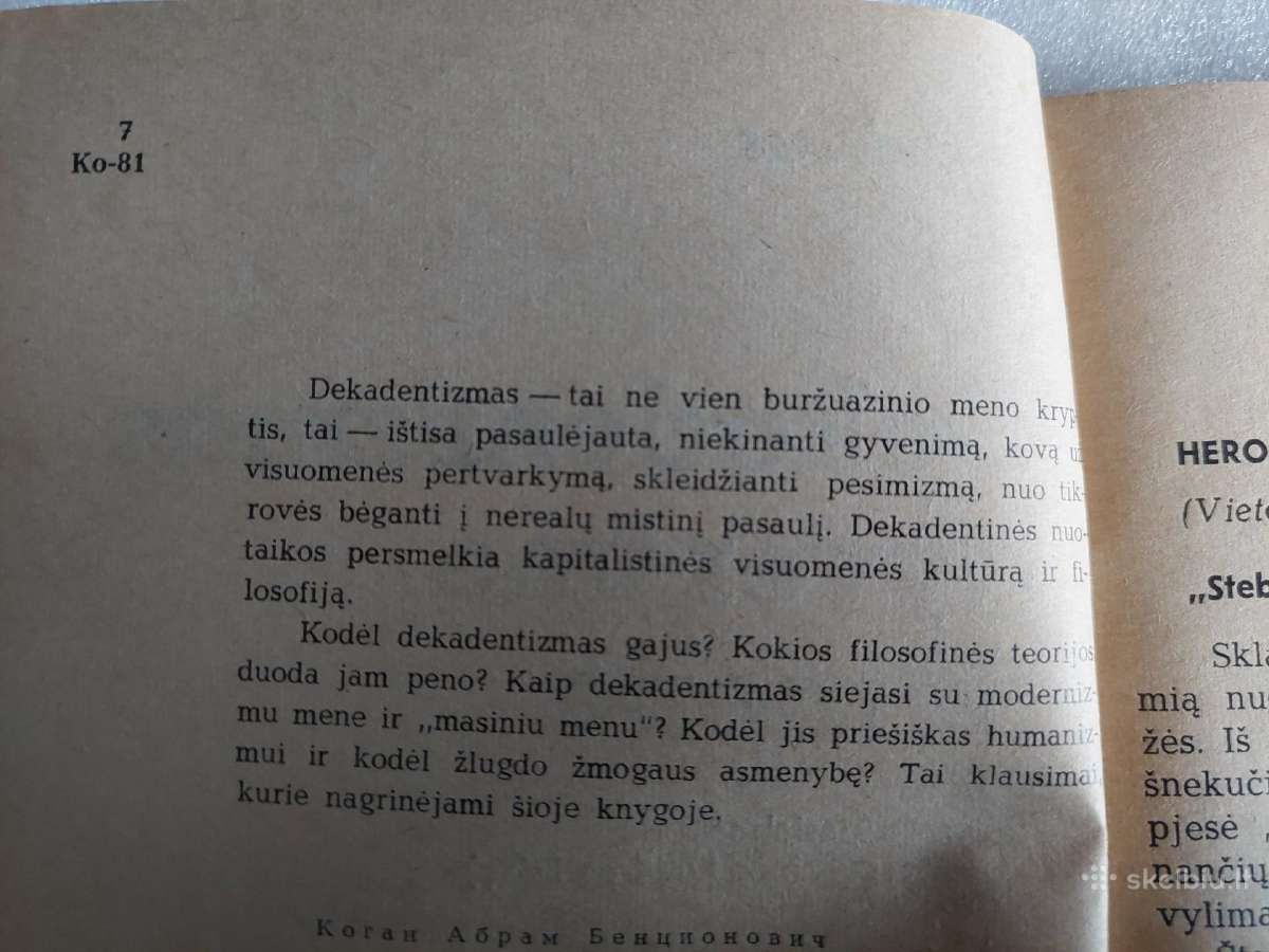 Dekadentizmas gyvenime ir mene - nuotraukos Nr. 3