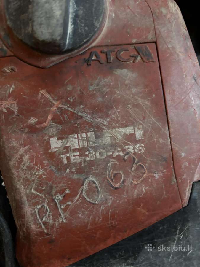 Hilti akuliatorinis parfuratorius - nuotraukos Nr. 2