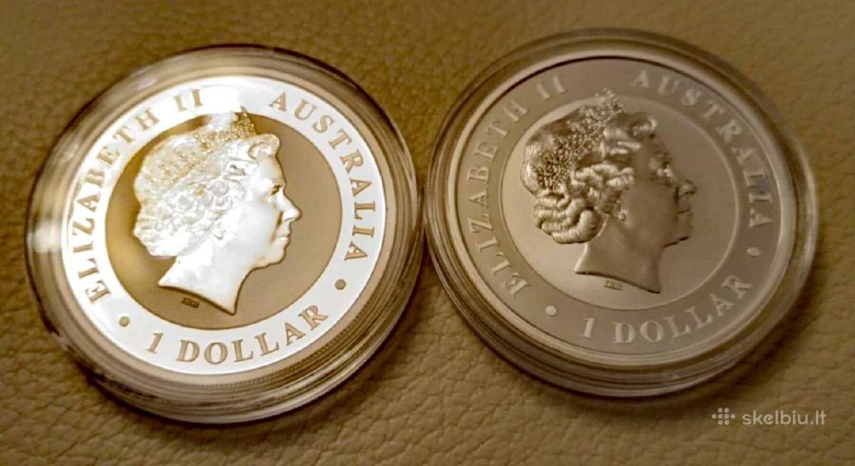 1oz Australijos Koalos 2016, 2017 m. - nuotraukos Nr. 2