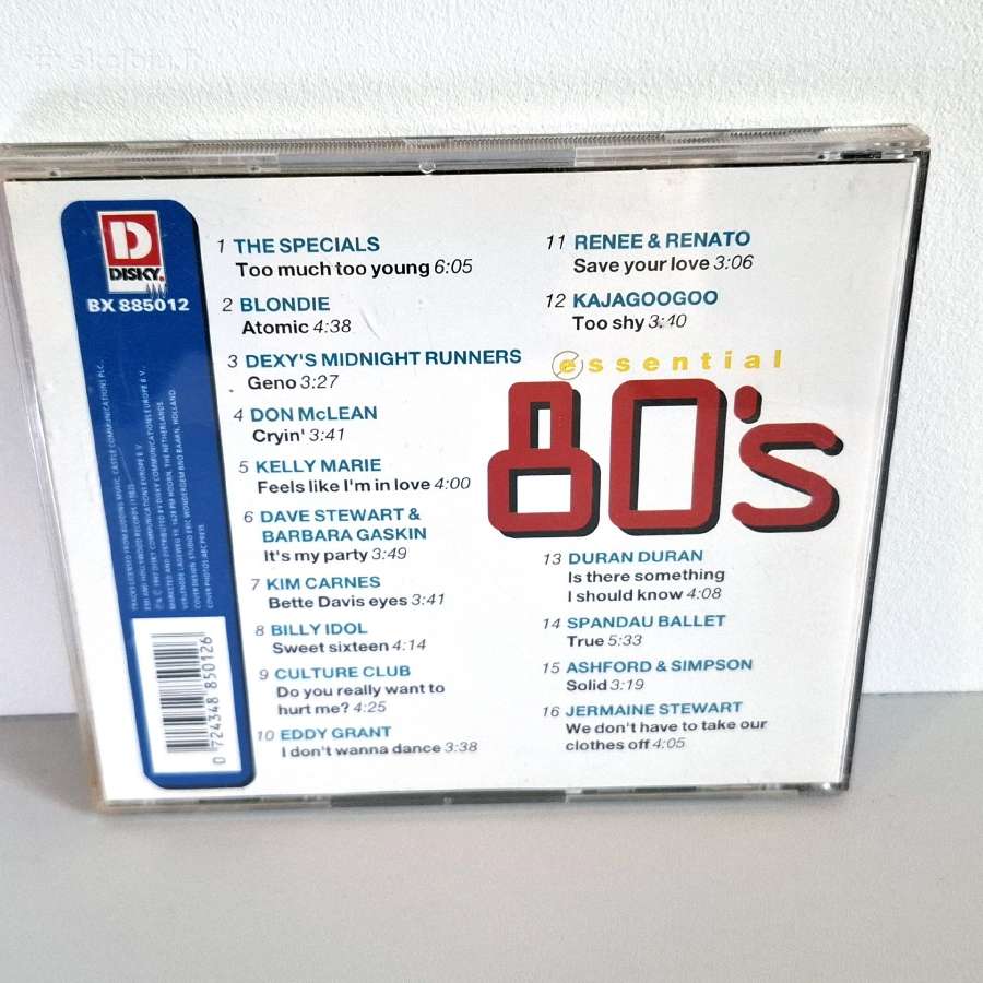 Essential 80's (Cd1, rinkinys) - nuotraukos Nr. 2