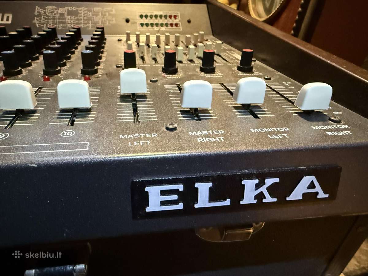 Garso pultas Elka master 10+ transportavimo case - nuotraukos Nr. 3