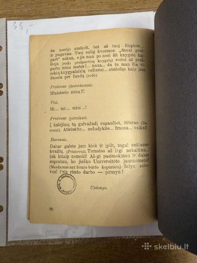 Pagavo! 2 veiksmų komedija 1908 - nuotraukos Nr. 6