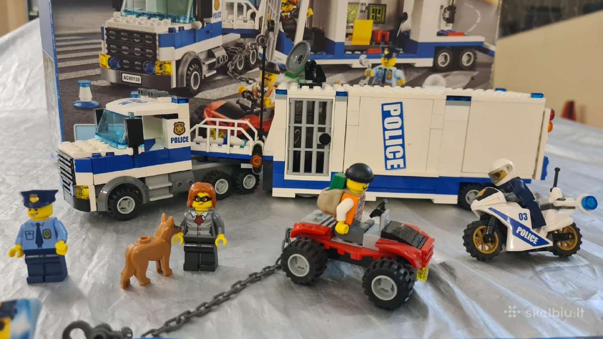 Lego sunkvežimis mobilusis valdymo centras