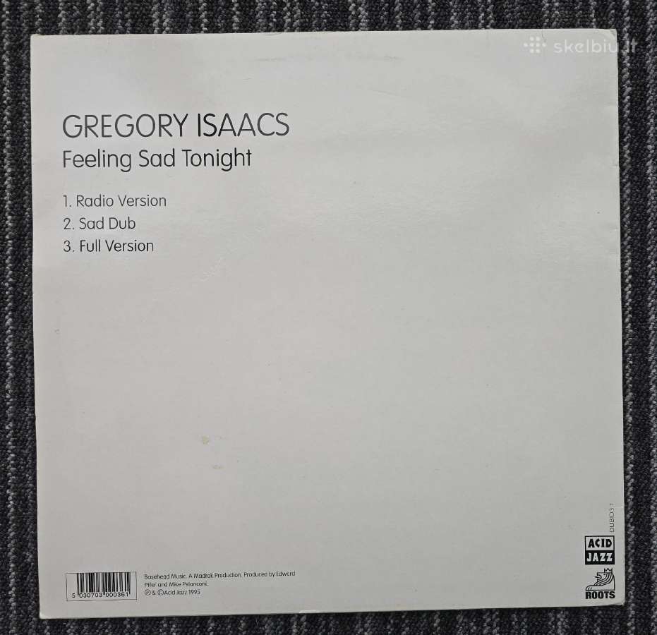 Gregory Isaacs - Feeling Sad Tonight - nuotraukos Nr. 2