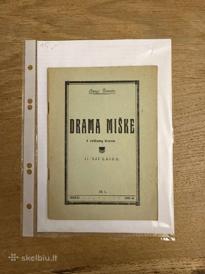 Drama miške 1935 m.