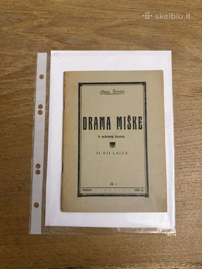Drama miške 1935 m