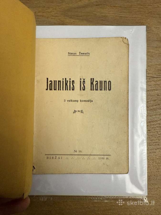 Jaunikis iš Kauno 1934 m. - nuotraukos Nr. 2
