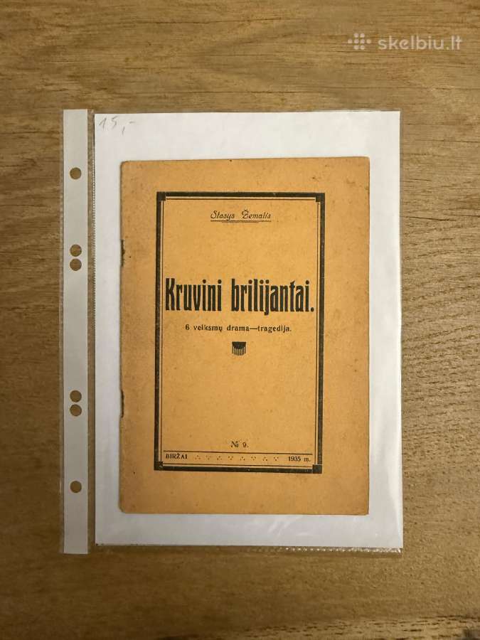 Kruvini Brilijantai 1935 m.